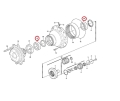 11709360 Łożysko zwolnicy stosowane w maszynaach VOLVO BL60  BL61  BL70  BL71  BL61B  BL71B Łożysko/ Bearing/ Ložisko/ Kugellager/ cusinetto/ Lager/ подшипник/ rotolamento/ Roulemen