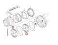 11716579 VOE11716579 Tarczka hamulcowa VOLVO BL60 BL61 BL70 BL71 BL60B BL61B BL70B BL71B Brake Plate  / Тормозной диск / Stabdžių plokštelė / Bromsplatta / Bremseplade