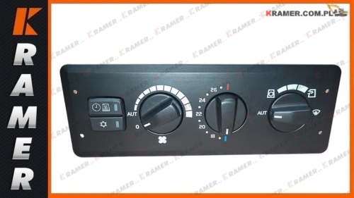 17444646 Panel klimatyzacji VOLVO L45 L50 L90 L110 L180 Air Conditioner Controller / Ovládač klimatizácie / Kontroler klima uređaja / Controller för luftkonditionering / Контролер кондиціонера