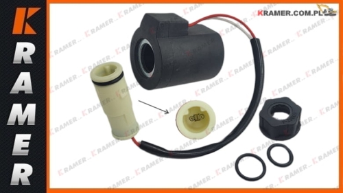14527267-12V Cewka elektrozaworu VOLVO EC210B EC160B 12V; Cewka elektrozaworu/ Solenoid valve coil/ Magnetventilspule/ катушка электромагнитного клапана/ Bobina elettrovalvola/ Bobine d'électrovanne.