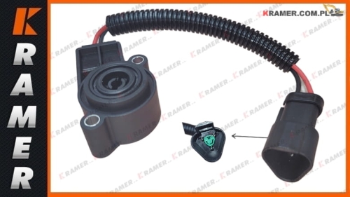 2661467  266-1467 Czujnik CAT położenia pedału gazu 120H 420E 430E 450E 914K 914M 924G 926M 930H 930K 938K 906M 908K 906H D8T D9T D9R D7R D6T D6R D6N D5 D5G D4 sensor / датчик / senzor / jutiklis