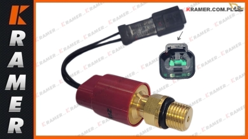 332/J0670  701/80374 Czujnik ciśnienia JCB JS115 JS130 JS175 JS200 JS210 JS220 JS240 Upper servo pressure Switch / Датчик давления / Gornja servo tlačna sklopka / Övre servotrycksbrytare / Augšējais servo spiediena slēdzis /Верхній сервоперемикач тиску /