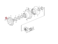 11716612 Szpilka VOLVO tylny most BL60 BL61 BL70 BL71 Wheel stud/ Radbolzen/ Kolieskovy kolik/ / Шпилька колесная