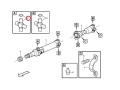 Krzyżak wału VOLVO BL61 BL70 BL71B BL61B 11716650 Kit Spider / Крестовина карданного вала / Kreuzstift / articulație a arborelui cardanica / kardán kereszt