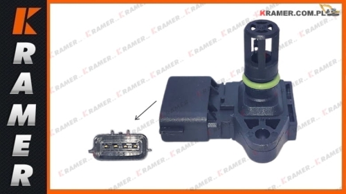 2897333 CU2897333 4921322 6754-81-2700 Czujnik temperatury powietrza CUMMINS 4BT 6BT B3.3 KOMATSU PC210-8 PC240-8 Air pressure sensor / Vacuum switch / Вакуумный переключатель грузовика /Légnyomás érzékelő /Snímač tlaku vzduchu/