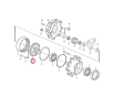 11716726 VOE11716726 Tarcza zębata wieńca zwolnicy VOLVO BL61 BL61B BL60B Ring / Crown Gear / Корончатая шестерня / epicycloidal ring gear