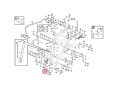 11884182 Sworzeń VOLVO ramie przód BL60 BL60B BL61 BL61B BL70 BL70B BL71 BL71B Bucket Link Pin / Палец / kanál csap / bolt / stift /