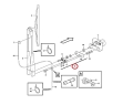 14213382 Mechanizm wycieraczki VOLVO A30E A35E A40E A30F A35F A40F EW230 EC420 EC130C EC150C EC230B Mounting KIT / wiper mounting / Torkamotor