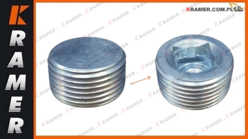 1085794 Nakrętka CAT pługa D6N D6XE D6 D5 pipe plug / zátka potrubia / čep za cijevi / vamzdžio kamštis / rörplugg / пробка труби / Rohrstopfen