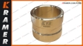 808/00383 Tuleja brązowa / łożysko ślizgowe ramienia łyżki stosowane w minikoparkach JCB 8040 8045 8050 8055 Bronze Bushing / Бронзовая втулка / Bronzebuchse / Douille en bronze / Bronsbussning / Bronzové pouzdro / Bronzové puzdro