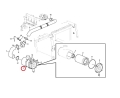 14510586 Obudowa filtra powietrza VOLVO EC210B EC210C EC220 Housing / Корпус воздушного фильтра