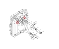 14512510 Przewód intercoolera VOLVO EC160B EC210B Intercooler pipe / Патрубок интеркулера / Potrubie medzichladiča /