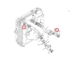 14513279 Przewód łącznik VOLVO EC240B EC290B wire connector / разъем провода / žični priključek / vielos jungtis /