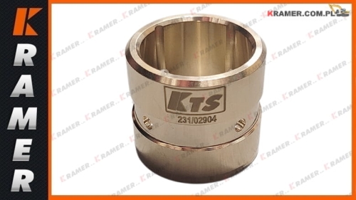 231/02904 Tuleja brązowa / łożysko ślizgowe JCB siłownika 801 801.4 801.6  Bronze Bushing / Бронзовая втулка / Bronzebuchse / Douille en bronze / Bronsbussning / Bronzové pouzdro / Bronzové puzdro