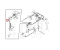 14522412 Ramię wycieraczki VOLVO EC140 EC160 EC210 EC290 Wiper Arm Fits VOLVO Excavator