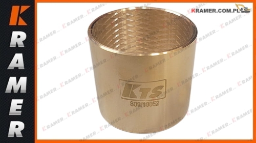 809/10052 Tuleja brązowa / łożysko ślizgowe wózka przesuwu stosowana w koparko -  ładowarkach JCB 2CX  Bronze Bushing / Бронзовая втулка / Bronzebuchse / Douille en bronze / Bronsbussning / Bronzové pouzdro / Bronzové puzdro