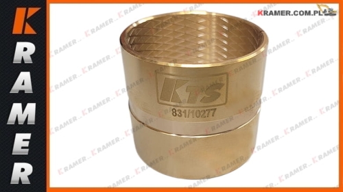 831/10277 Tuleja brązowa łożysko ślizgowe JCB 2CX 3CX mocowania konika  Bronze Bushing / Бронзовая втулка / Bronzebuchse / Douille en bronze / bucsa bronz grafitat