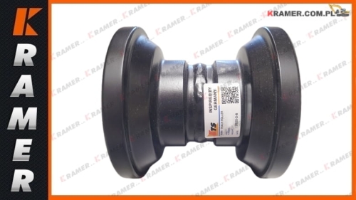1000368874 Rolka dolna gąsienicy gumowej koparki WACKER NEUSON EZ36 track bottom roller / Laufrolle / Опорный каток / görgők / rouleaux / Underrullar /ruller / Atbalstrullis apakšejais / Apatiniai(atraminiai) ritineliai / Rodillo inferior /Rullo