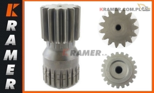 Wałek zębaty VOLVO obrotu EC240C EC240B