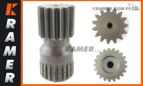 14510986_OEM Wałek zębaty VOLVO obrotu EC240C EC240B Sun Gear / Вал