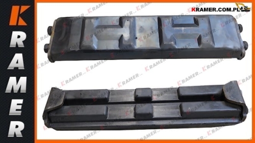 RP171/500VMT Nakładka gumowa stopy gąsienicy 500 mm skok 171 JCB VOLVO DAEWOO DOOSAN HYUNDAI HITACHI