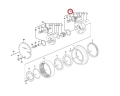 Set redukcyjny reduktora jazdy stosowany w maszynach VOLVO EC180B  EC160C  EC210C  EC140C  EC140B  EC210B  EC220D  EC140D  EC160D  EC220E  EC140E 14528723 Carrier / Travel Carrier 2nd
