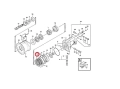 14529762 Tarczka hamulcowa VOLVO silnika obrotu EC210C Friction disc / Тормозной диск