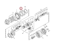 14538940 VOE14538940 Łożysko zwolnicy VOLVO EC210B EC240B EC240C Ball Bearing / Ložisko / Kugellager cusinetto / Подшипник