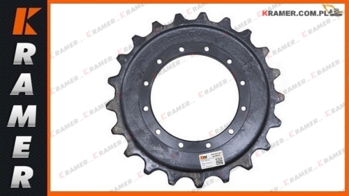 1309326 Koło napędowe (gwiazda) gąsienicy gumowej minikoparki CASE  CX75 Sprocket / Turas / Kettenräder / Antriebsräder / Звезда / Pignon / Lánckerekek / Rueda cabilla