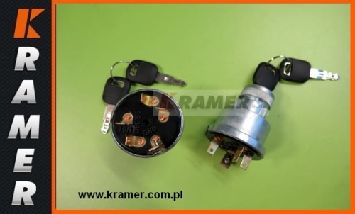 Stacyjka CAT 434E 442D 826G + 2 kluczyki, 5 PIN  3E0156  Ignition switch / stacyjka