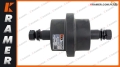 84091726 Rolka podtrzymująca gąsienicę gumową minikoparek NEW HOLLAND EC45 Top roller / Верхний поддерживающий ролик / Tragrolle / carrier roller / (palaikomieji) ritinėliai / Rodillo superior / Rulli superiori / Rullo superiore