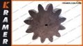 1912694 Wałek obrotu CAT M325D 326F 322C 330 Shaft Pinion / Вал приводной редуктора поворота