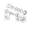 14566418 Set reduktora jazdy drugi VOLVO EC240B EC240C EC290B EC290C EC300DEC360B EC360C EC380D Gear reduction set, second Planet / Redukčná súprava, druhá planéta / Set zupčanika za redukciju, drugi planetarni / Комплект редукторів