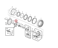14570931 Set reduktora pierwszy VOLVO EC240C EC290C EC290B  Gear reduction set, first Planet  / Pavarų reduktorius, First Planet / Set reduktora, prvi planetarni /
