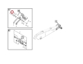 14606307 Sworzeń VOLVO łącznika łyżki EC480D EC480E Pin bucket / Палец ковша / stift
