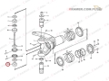 11060548 Łożysko sworznia łamania ramienia stosowane w wozidłach VOLVO A30D  A25E  A30E  A25D  A25G  A30G  A25F  A30F Bearing /Ložisko/ Kugellager/ cusinetto/ Lager/ подшипник/ rotolamento/ Roulemen