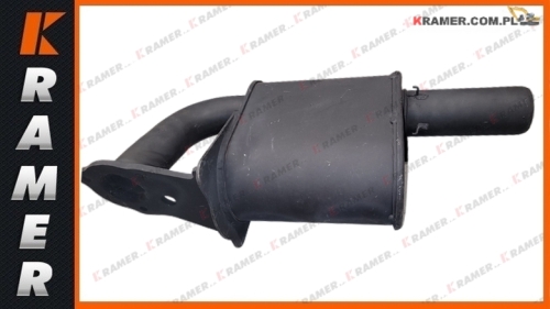 128/H2997 ORG Tłumik JCB 3CX 3DX 4CX 4DX Tier2 3 DieselMax silencer exhaust / silenciador / Schalldämpfer / duslintuvas / глушитель / dämpare