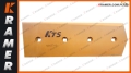 9U8057  627x203x19x3/4" Nóż lemiesz środkowy pługa 4 OTWORY CAT D5H XL D5R LGP D6M D6N D6N LGP D6R II   Cutting Edge / грейдер / Straßenhobel  / нож / Messer