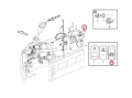 15021451 Przełącznik kabinowy VOLVO L60G L70F L110F L120G SWITCH / SCHALTER / ВЫКЛЮЧАТЕЛЬ / выключальнікі / SLĒDZIS