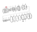 15067329 Tarcza VOLVO A25D A25E A25F  A25G A30D A30E A30F A30G A35D A35E A35F A35G A40D A40E A40F A40G A45G Disc brake / Scheibenbremse/ Freno de disco/ / Тормозной диск