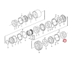 15067338 Tarczka hamulcowa VOLVO A25D A30E A35G A40D Friction Disc / Тормозной диск