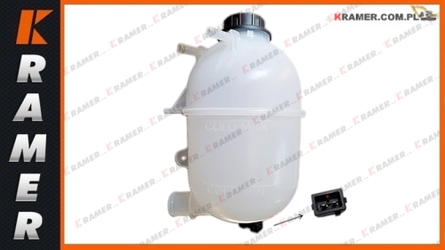 128/D1283 Zbiornik wyrównawczy JCB 3CX 4CX 5CX 411 413 417 Expansion Tank / Расширительный бак / Ausgleichsbehälter