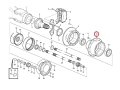 15143186 17232918 Piasta koła VOLVO A25F A25E A25D Hub / kerékagy / mozzo / канцэнтратар / главина / središte / rozbočovač / Rummu / napa / moyeu
