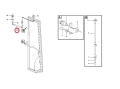 15146850 Siłownik gazowy VOLVO drzwi A25F A40F L90G L120G Gas Spring / Амортизатор / Газовый цилиндр