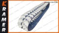 230X72X43 NM Gąsienica gumowa 230x72x43 NIEBRUDZĄCA biała  nonmarking rubber track / nešpiniace gumové pásy / gumene gusjenice koje ne ostavljaju tragove / nepaliekantis žymių guminis vikšras / icke-märkande gummiband