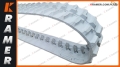 230X72X43 NM Gąsienica gumowa 230x72x43 NIEBRUDZĄCA biała  nonmarking rubber track / nešpiniace gumové pásy / gumene gusjenice koje ne ostavljaju tragove / nepaliekantis žymių guminis vikšras / icke-märkande gummiband