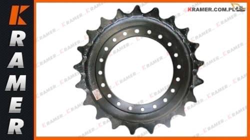 334/J7602 Koło napędowe JCB JCB JS130 JS190 JS200 JS210 JS220 JS235 210X 220X 245XR Sprocket / Turas / Kettenräder / Antriebsräder / Звезда / Pignon / Lánckerekek / Rueda cabilla /