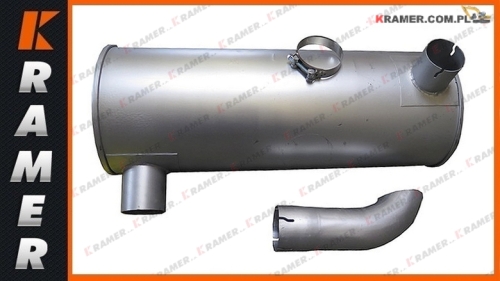 000016123 Tłumik JCB JS360 Muffler silencer / silencer exhaust / silenciador / Schalldämpfer / duslintuvas / глушитель / dämpare