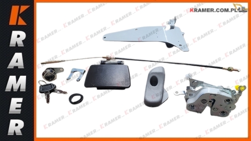 000004719 Zamek drzwi kabiny HITACHI seria ZAXIS door lock cabin excavator HITACHI ZAXISseries