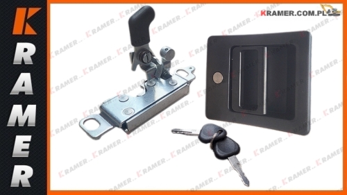 14524738  14636279 Zamek drzwi kabiny kompletny VOLVO EC220D EC235D EC160D EC180D EC140D EC480D EC380D Door lock cabin excavator VOLVO